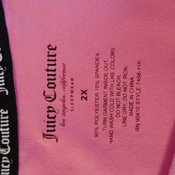 Juicy 2X Plus Oversized Tee - Picture 5 of 5